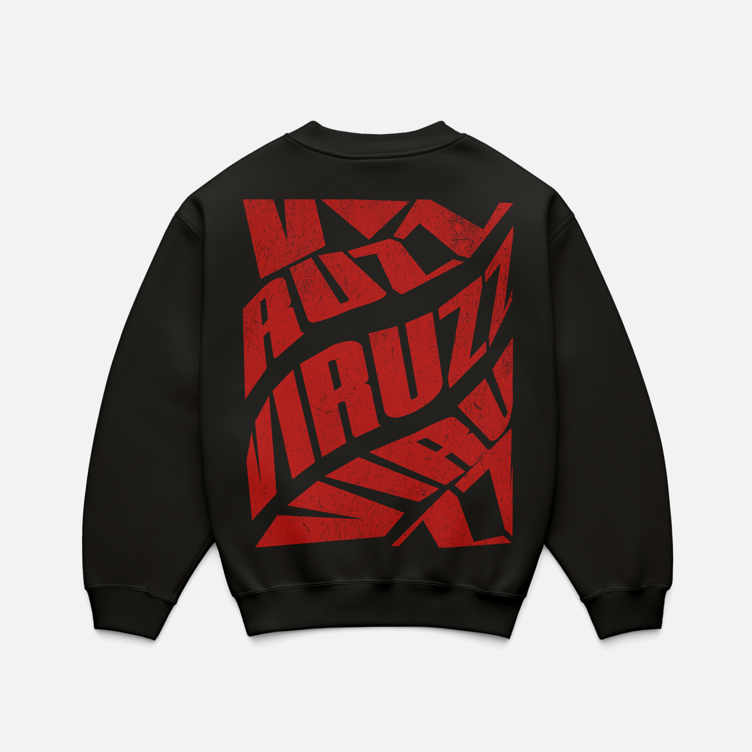 VIRUZZ × 0BPM – Code Red Crewneck