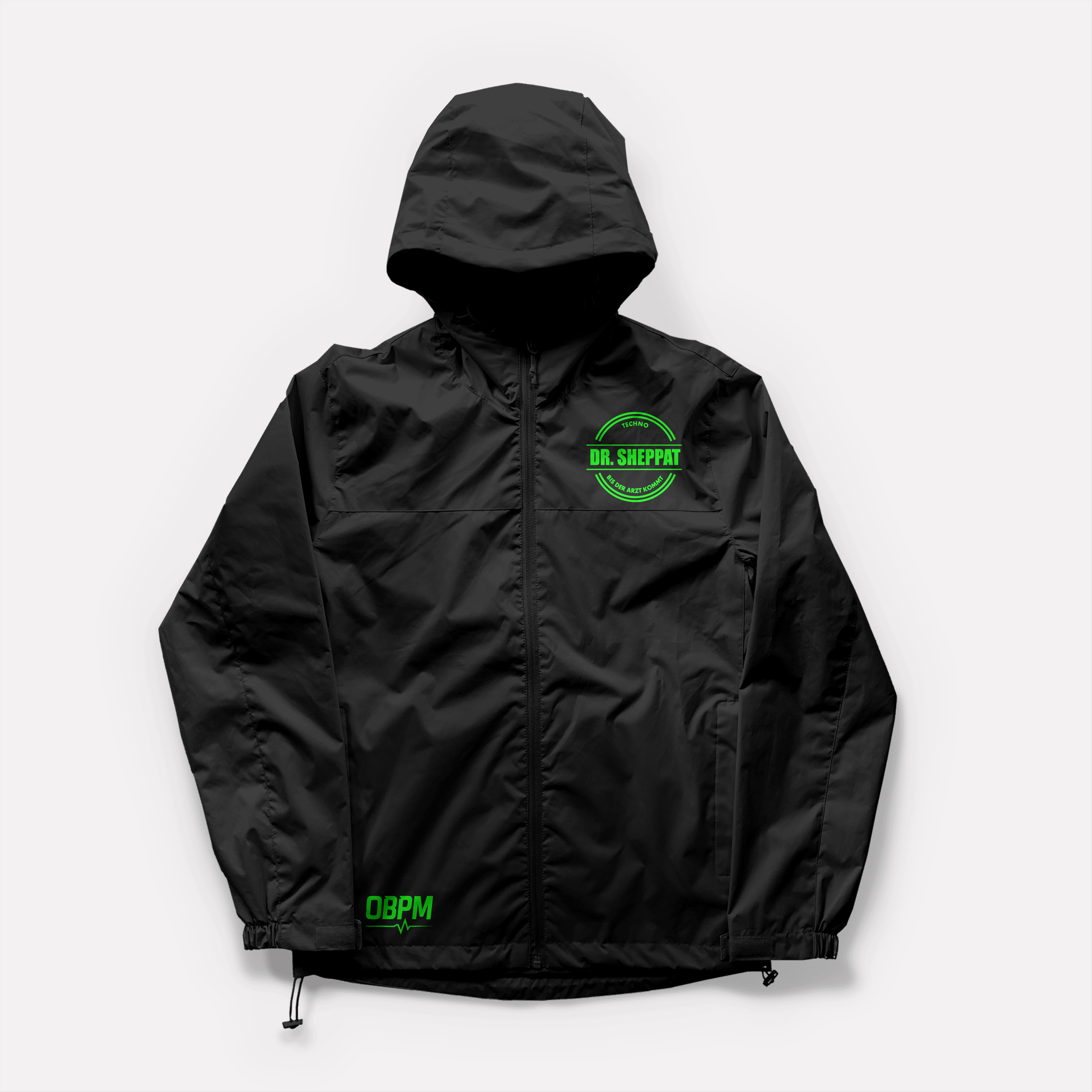 DR. SHEPPAT × 0BPM – Shark Mode Softshell Jacke