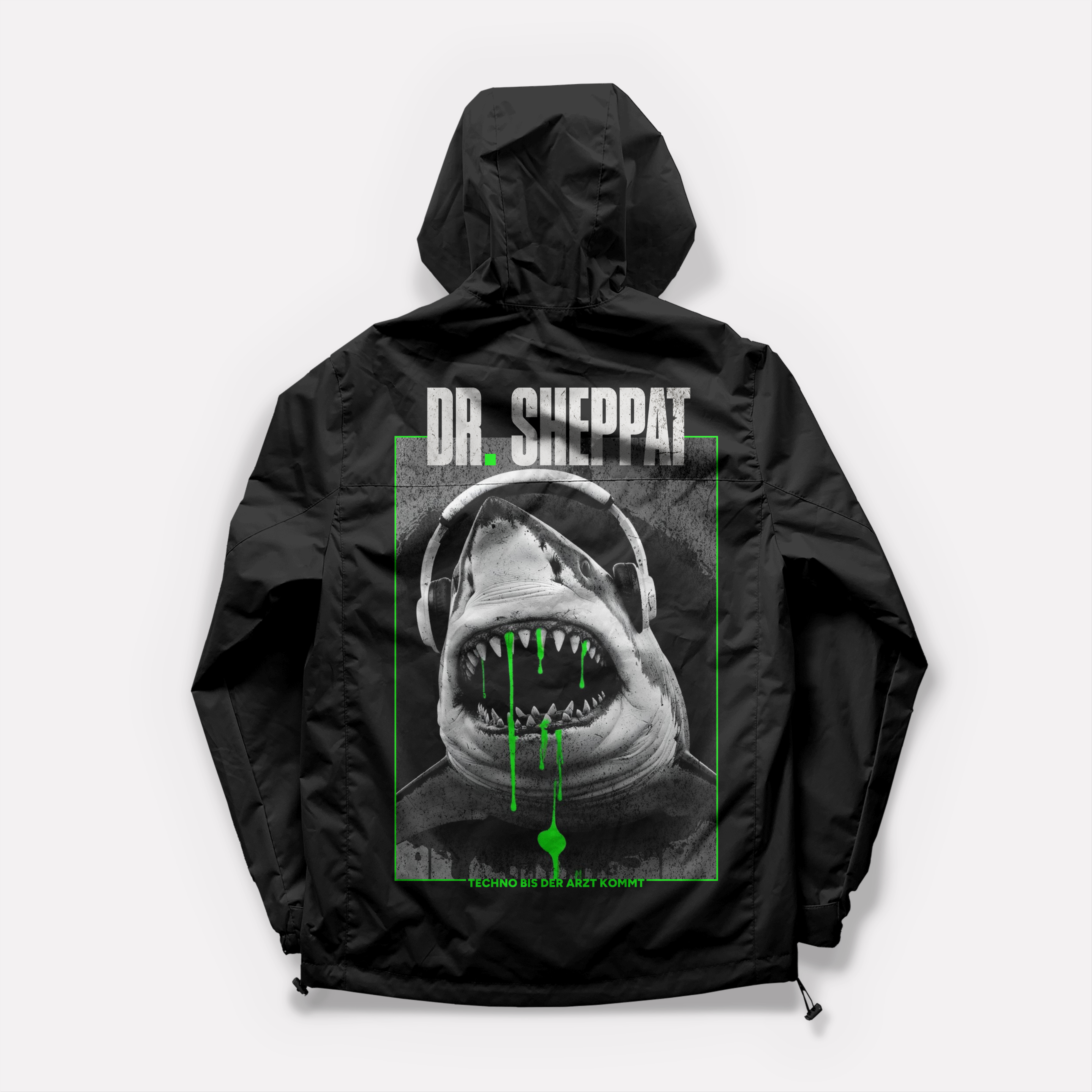 DR. SHEPPAT × 0BPM – Shark Mode Softshell Jacke